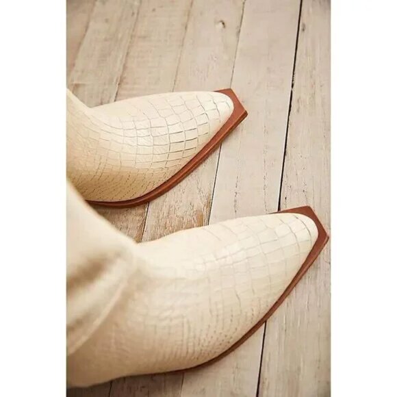 Free People x Vicenza Friday Fever Heel Boots Size EU37 / US 8 - Picture 6 of 15